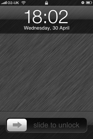 iPhone Black Desktop Screenshot